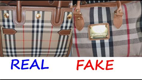 burberry her real vs fake|how to authenticate burberry bag.